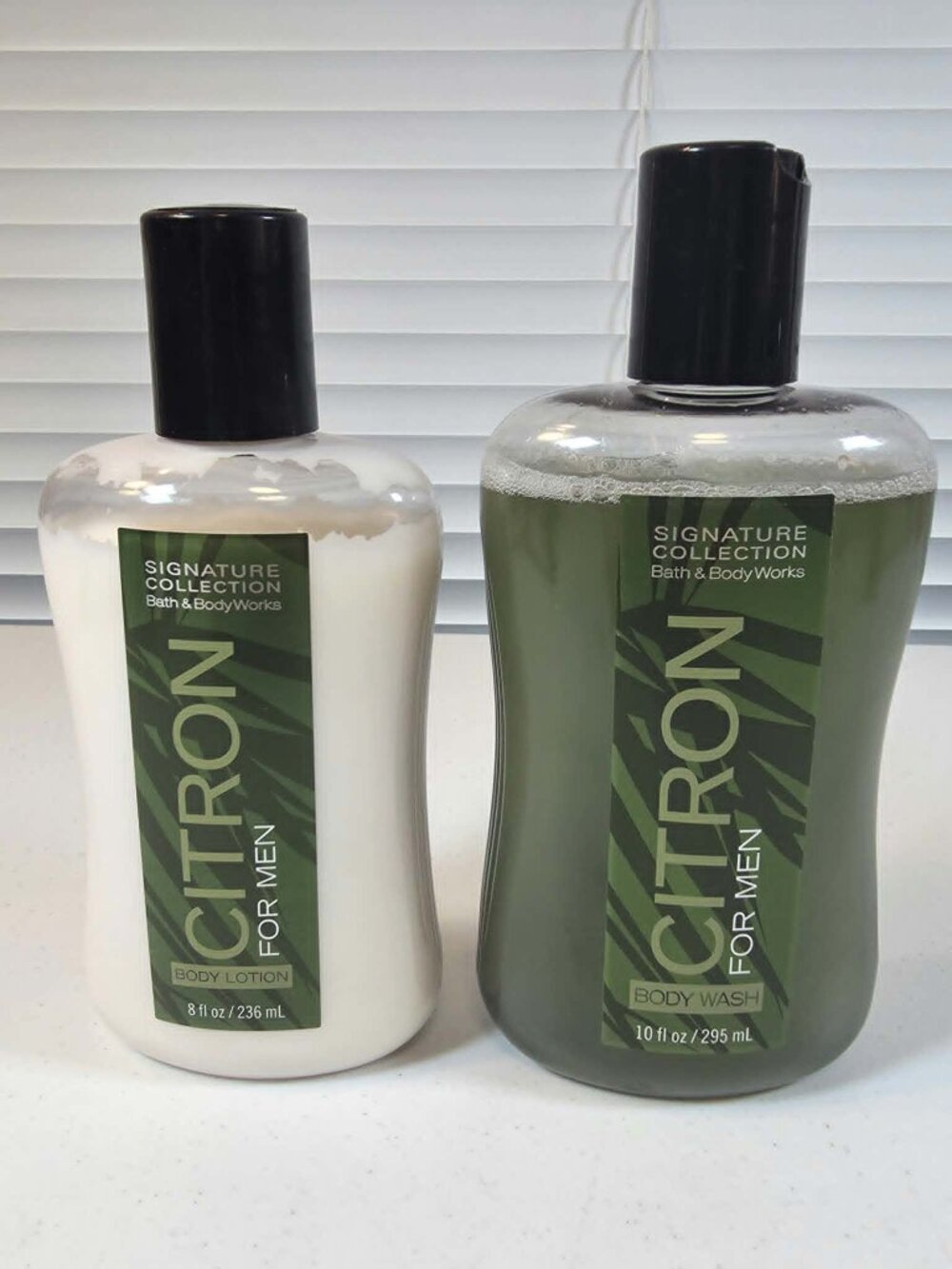 BATH AND BODY WORKS SIGNATURE COLLECTION CITRON MEN BODY WASH LOTION RETIRED NOS